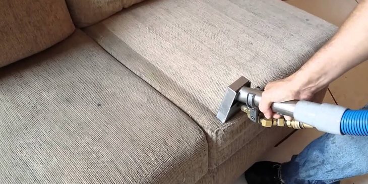 limpar sofá a seco