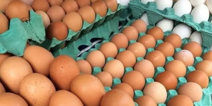 ovo velho no mercado