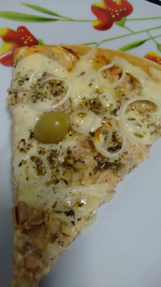 pizza de tilápia ana maria caseira