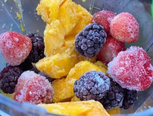 sorvete de frutas