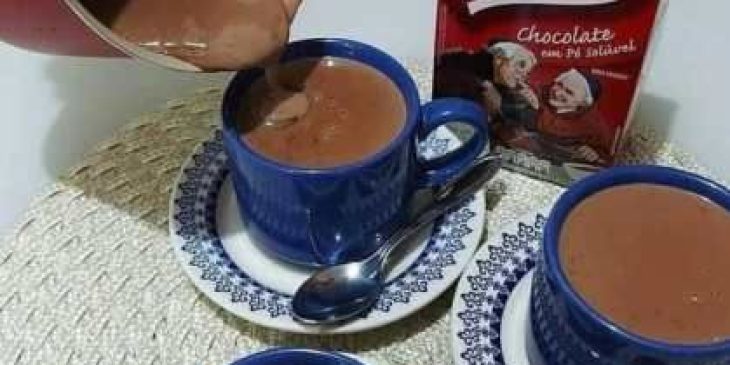 chocolate quente tradicional tradicional original