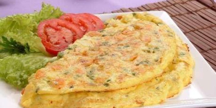 omelete pré treino mais prática do mundo simples